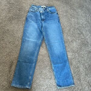Abercrombie & Fitch The 90s Straight Ultra High Rise Jeans